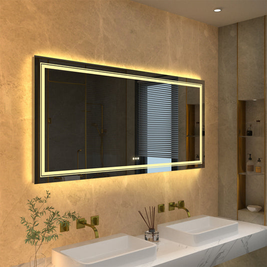 Luxury Lighted LED Mirror for Bathroom